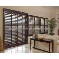 Stylish impermeável country woods blinds vinil plantation shutters